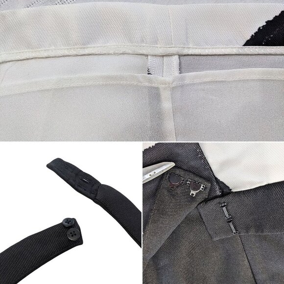 NWT HALSTON HERITAGE Abstract Orchid Print Structured Halter Fit&Flare Dress Sz4 - Picture 6 of 9